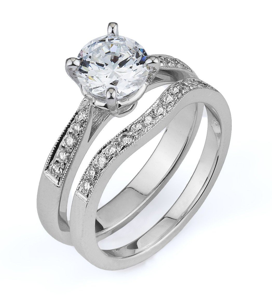 Supreme - 4277S-28226 Supreme Jewelry Engagement Ring Set Birmingham Jewelry
