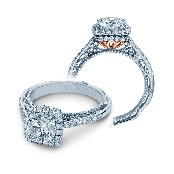 VENETIAN-5053CU-TT VERRAGIO Engagement Ring Birmingham Jewelry Verragio Jewelry | Diamond Engagement Ring VENETIAN-5053CU-TT