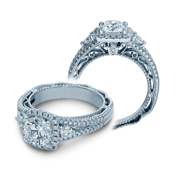 VENETIAN-5055CU VERRAGIO Engagement Ring Birmingham Jewelry Verragio Jewelry | Diamond Engagement Ring VENETIAN-5055CU