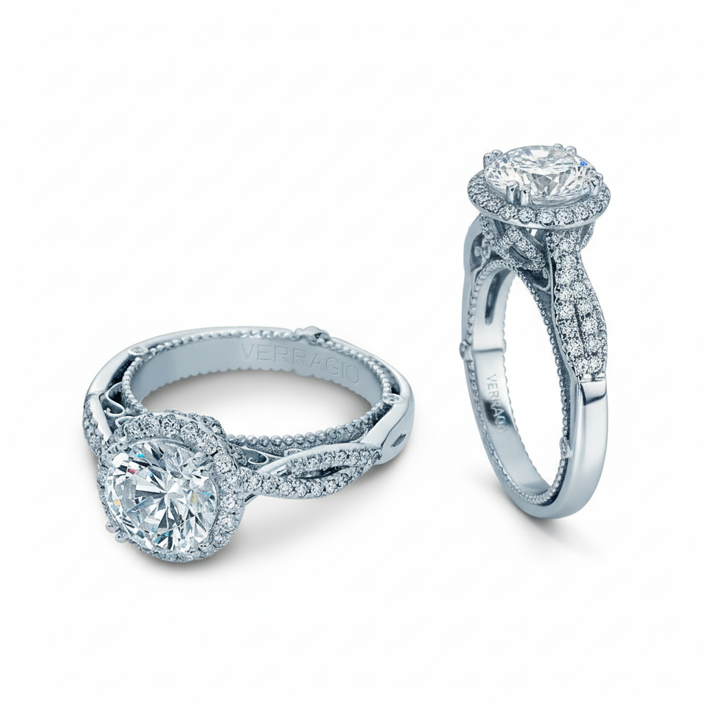 VENETIAN-5062R VERRAGIO Engagement Ring Birmingham Jewelry Verragio Jewelry | Diamond Engagement Ring VENETIAN-5062R