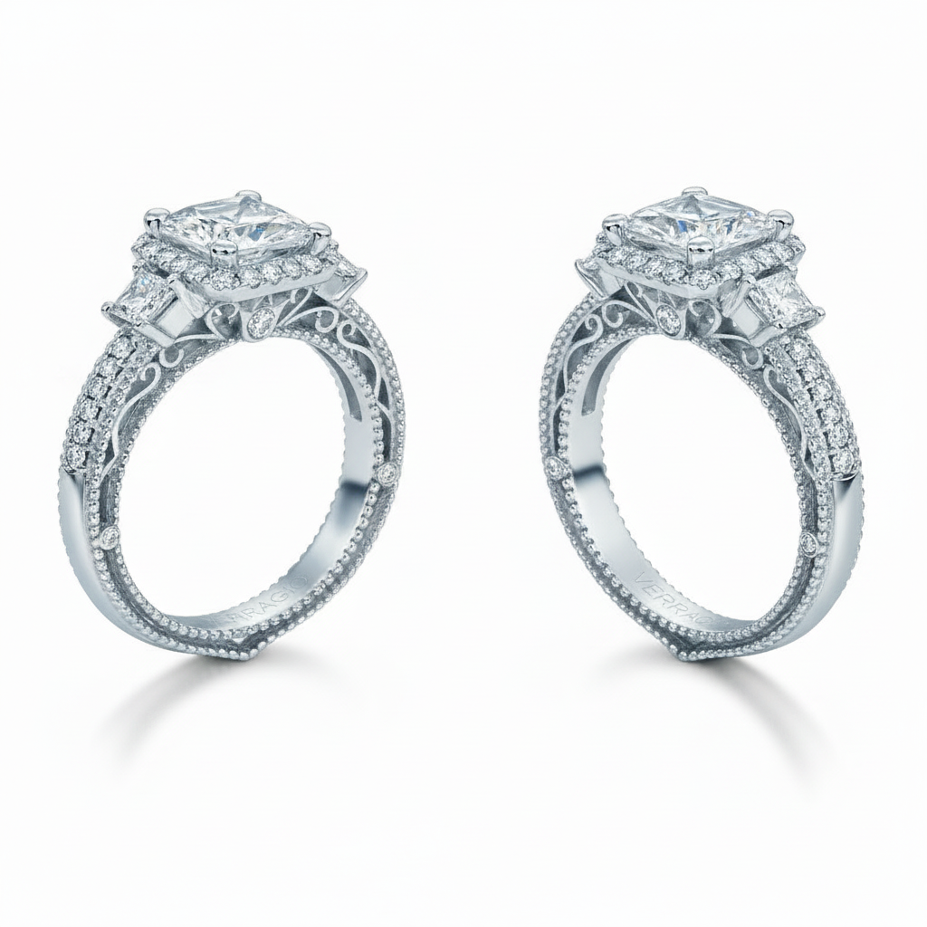 VENETIAN-5063P VERRAGIO Engagement Ring Birmingham Jewelry Verragio Jewelry | Diamond Engagement Ring VENETIAN-5063P