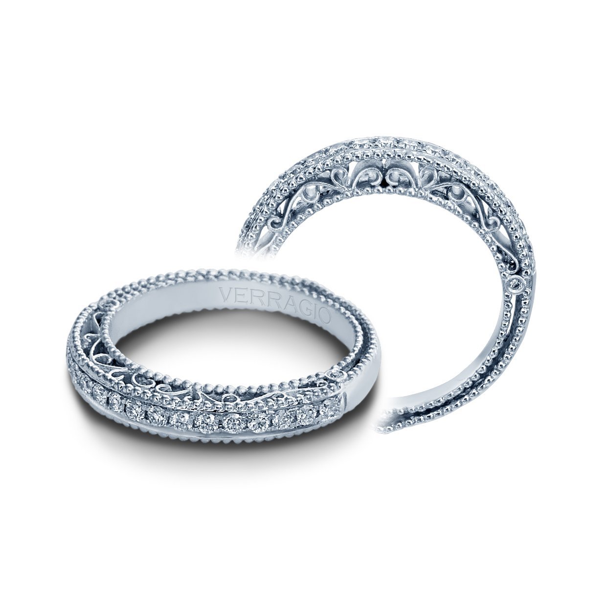 VENETIAN-5002W VERRAGIO Wedding Band Birmingham Jewelry Verragio Jewelry | Diamond Wedding Band VENETIAN-5002W