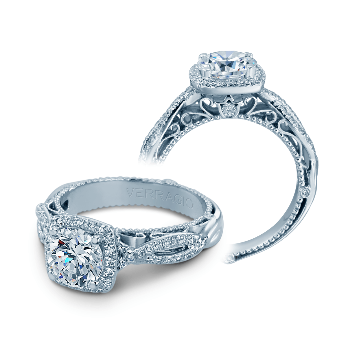 VENETIAN-5005CU VERRAGIO Engagement Ring Birmingham Jewelry Verragio Jewelry | Diamond Engagement Ring VENETIAN-5005CU