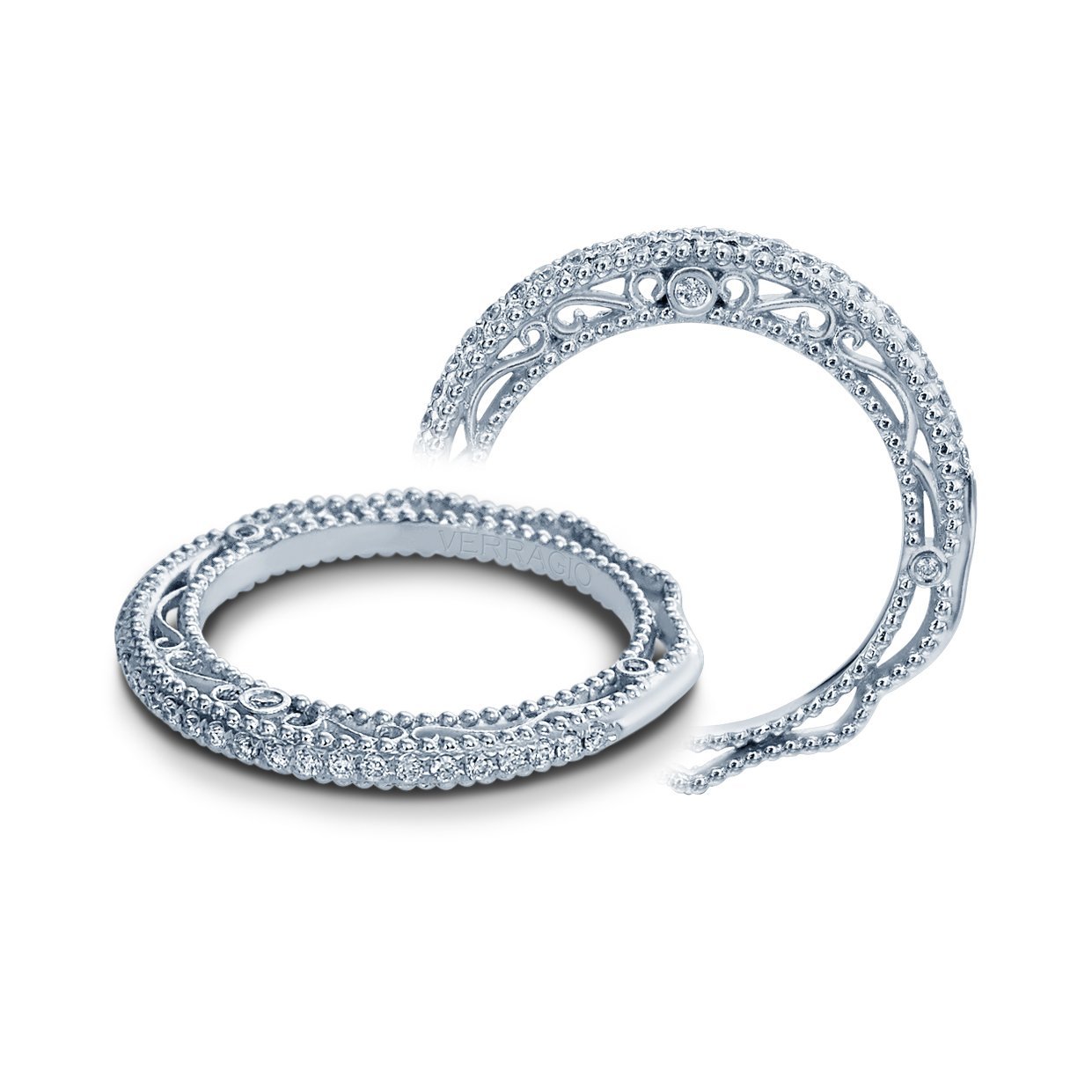 VENETIAN-5007W VERRAGIO Wedding Band Birmingham Jewelry Verragio Jewelry | Diamond Wedding Band VENETIAN-5007W