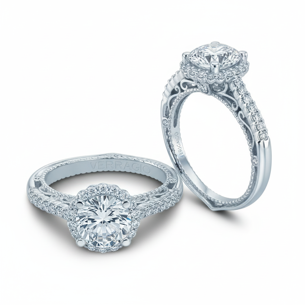 VENETIAN-5022R VERRAGIO Engagement Ring Birmingham Jewelry Verragio Jewelry | Diamond Engagement Ring VENETIAN-5022R
