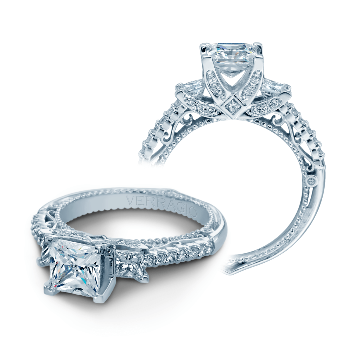 VENETIAN-5023P VERRAGIO Engagement Ring Birmingham Jewelry Verragio Jewelry | Diamond Engagement Ring VENETIAN-5023P