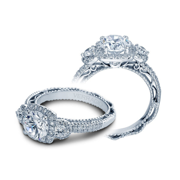 VENETIAN-5025CU VERRAGIO Engagement Ring Birmingham Jewelry Verragio Jewelry | Diamond Engagement Ring VENETIAN-5025CU