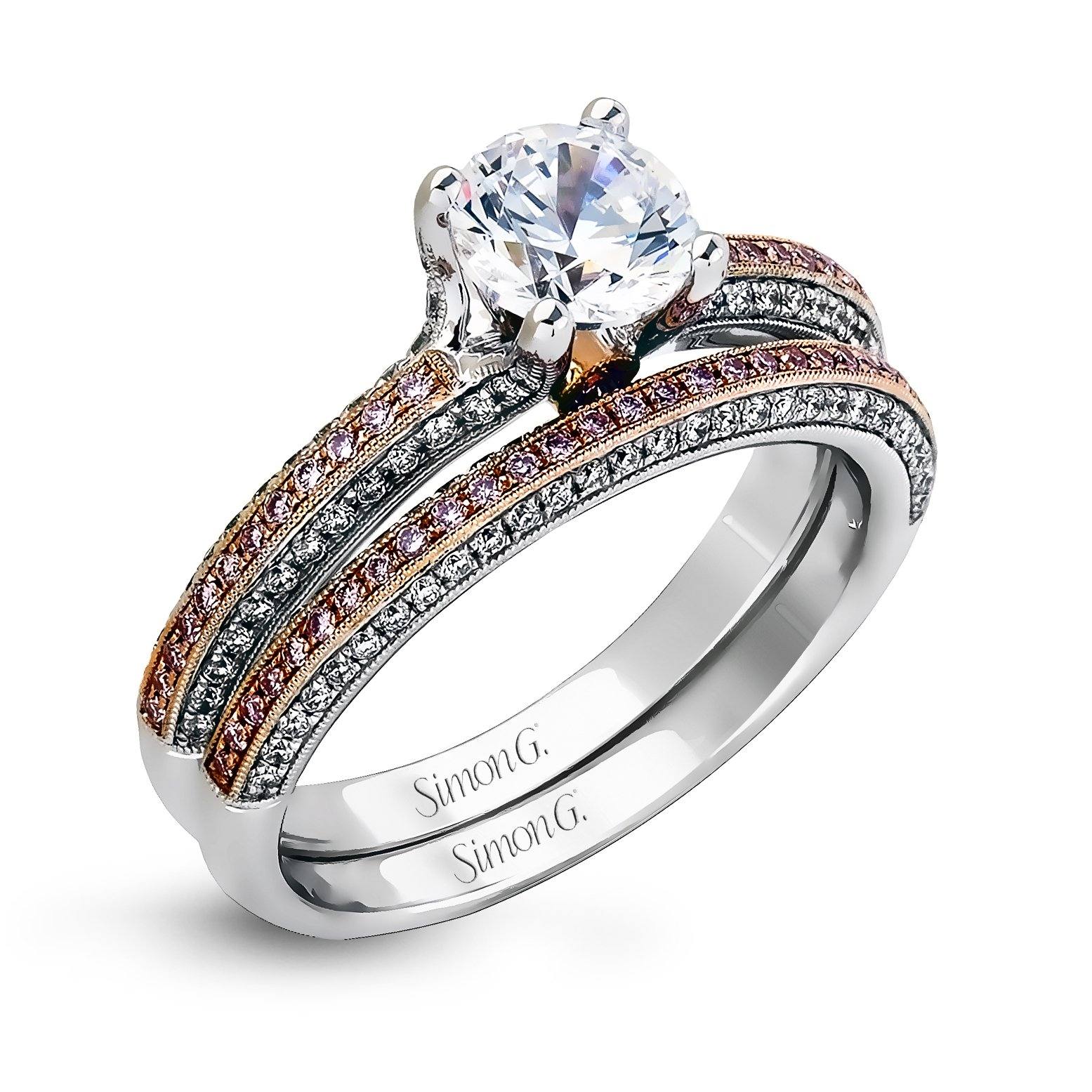 Simon G - LP1846 Simon G Engagement Ring Set Birmingham Jewelry