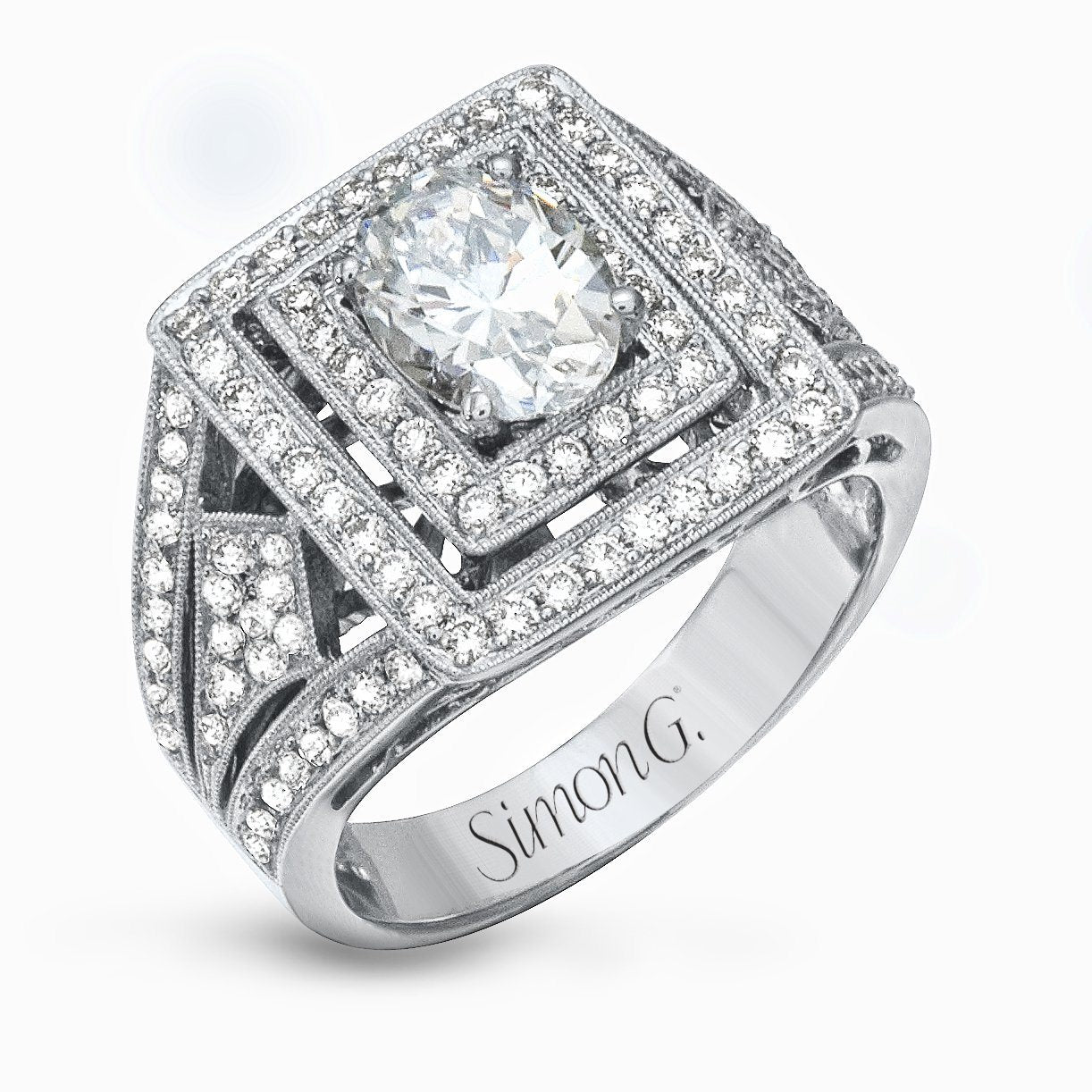Simon G - LP1864 Simon G Engagement Ring Birmingham Jewelry