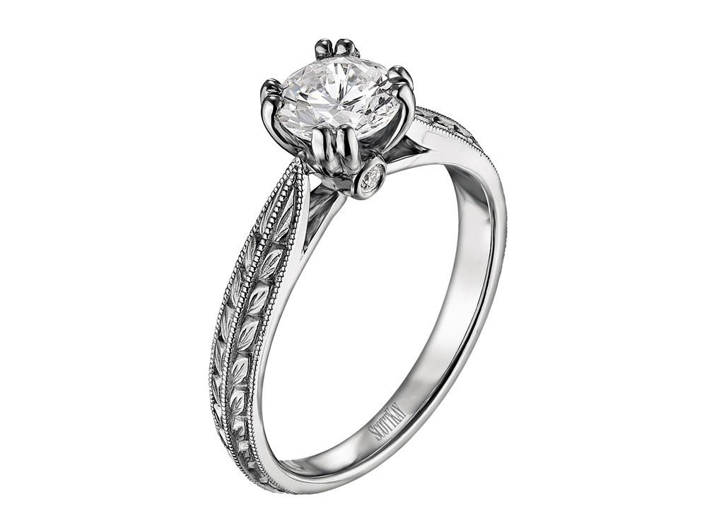 Scott Kay - SK8115 - Luminaire SCOTT KAY Engagement Ring Birmingham Jewelry