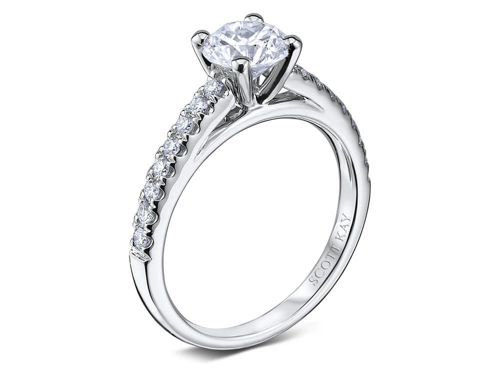 Scott Kay - SK8096 - Luminaire SCOTT KAY Engagement Ring Birmingham Jewelry