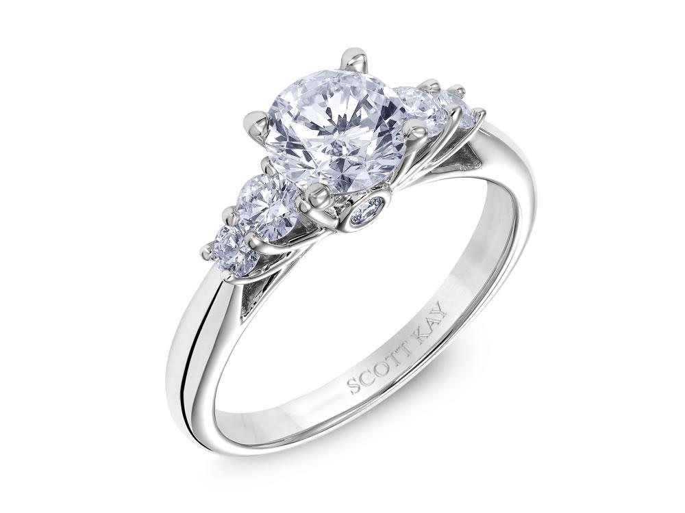 Scott Kay - SK8072 - Crown Setting SCOTT KAY Engagement Ring Birmingham Jewelry