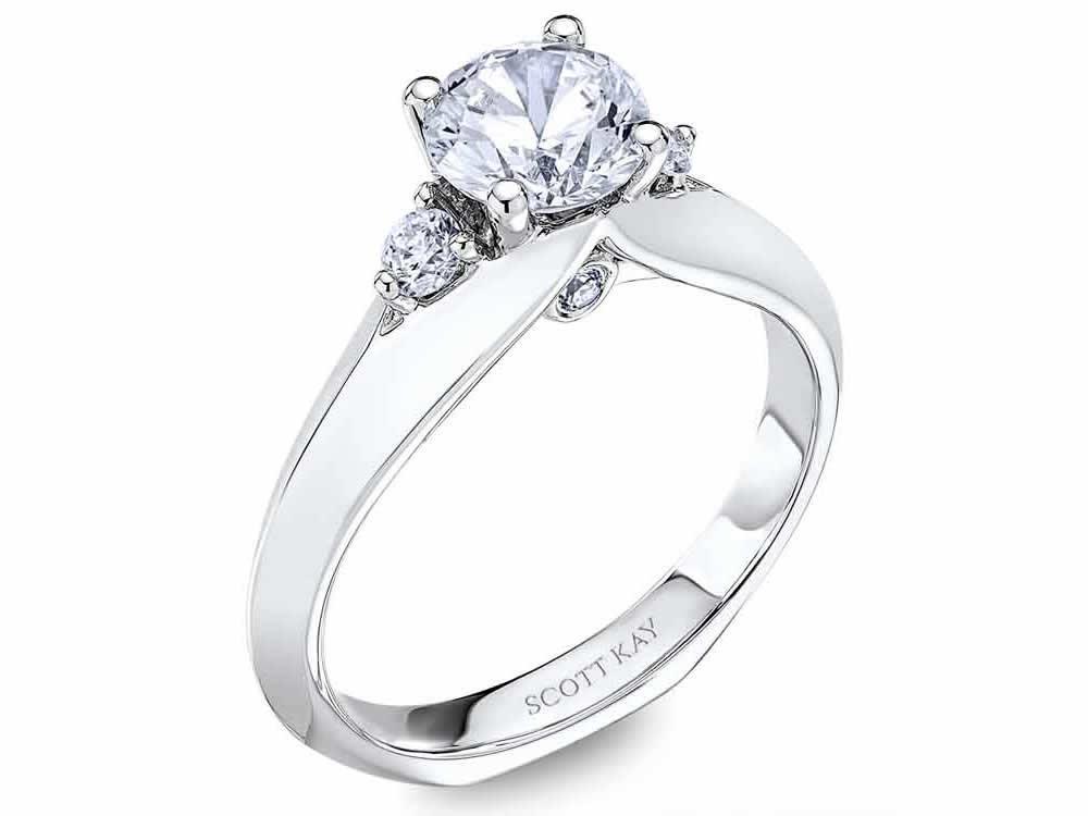 Scott Kay - SK8128 - Namaste SCOTT KAY Engagement Ring Birmingham Jewelry