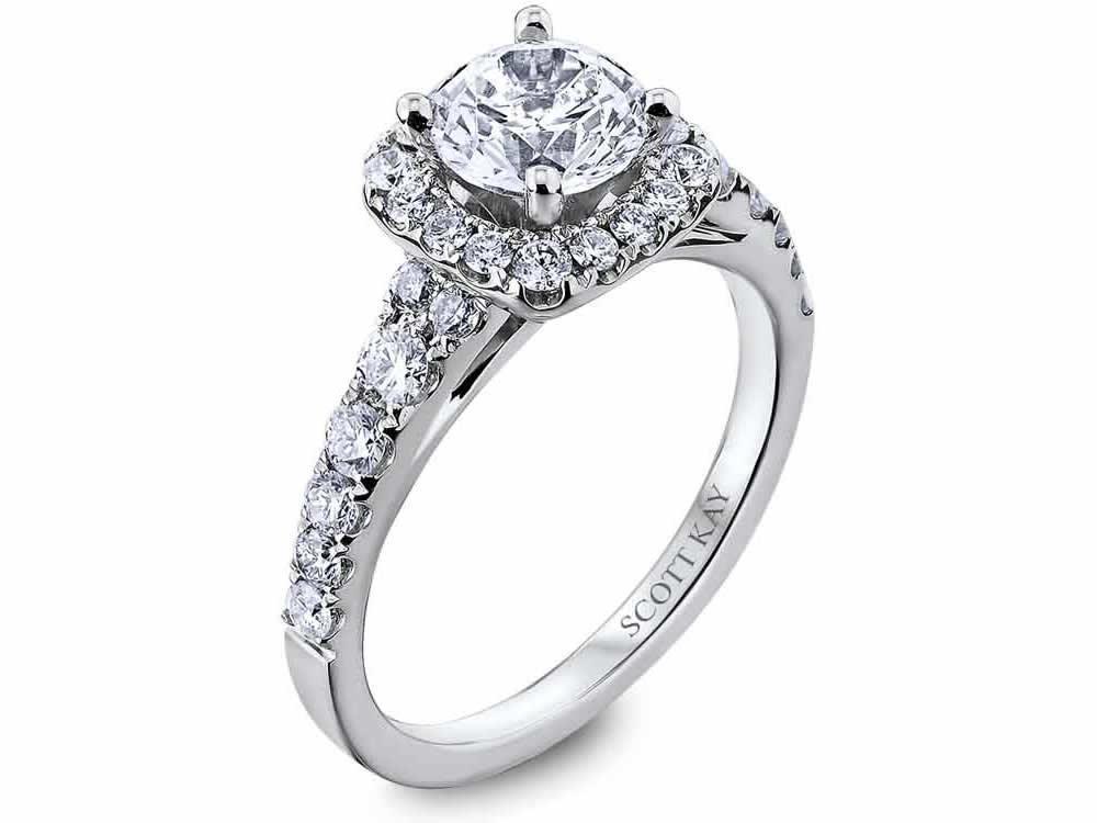 Scott Kay - SK6734 - Luminaire SCOTT KAY Engagement Ring Birmingham Jewelry