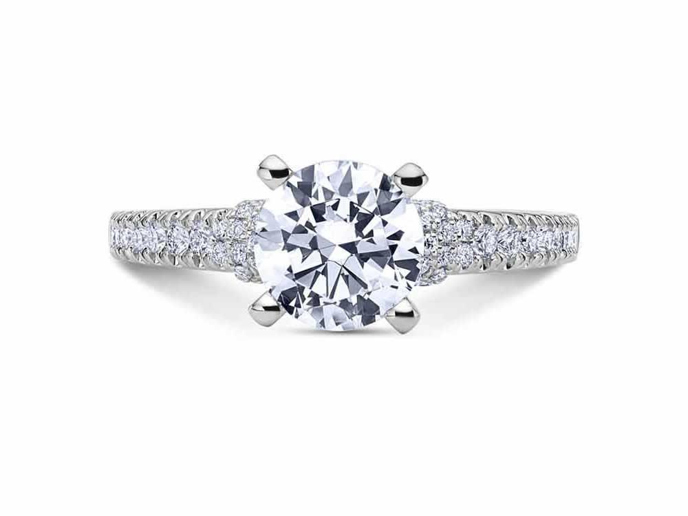 Scott Kay - SK8012 - Luminaire SCOTT KAY Engagement Ring Birmingham Jewelry