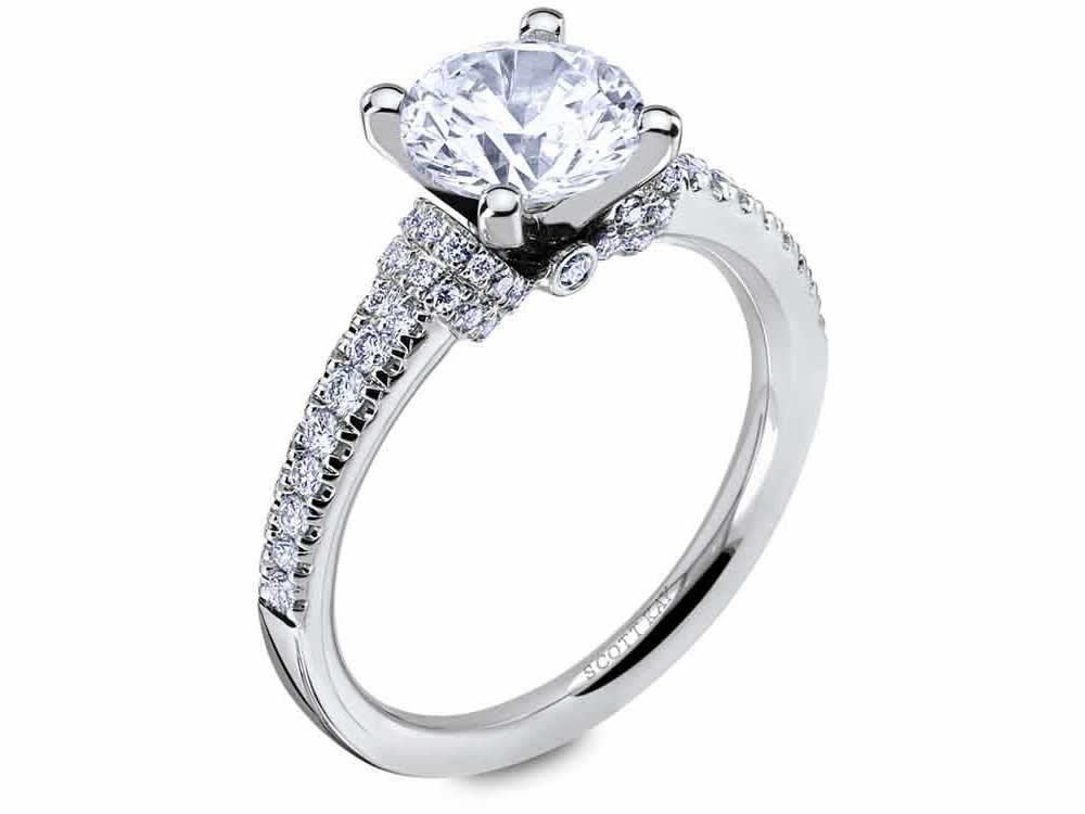 Scott Kay - SK8012 - Luminaire SCOTT KAY Engagement Ring Birmingham Jewelry