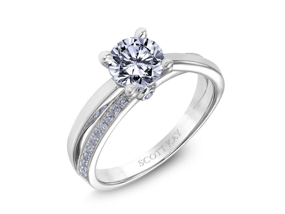 Scott Kay - SK6742 - Luminaire SCOTT KAY Engagement Ring Birmingham Jewelry