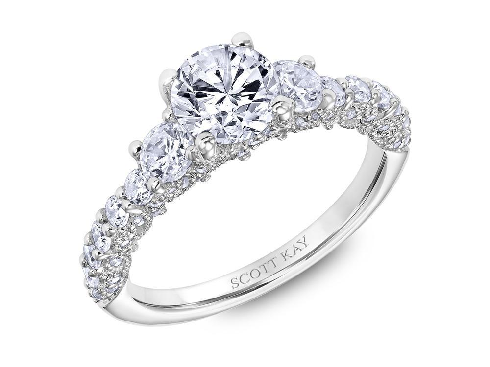 Scott Kay - SK6018 - Heaven's Gates SCOTT KAY Engagement Ring Birmingham Jewelry