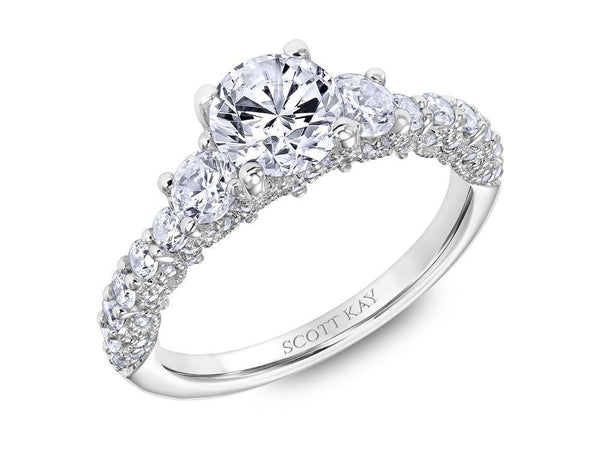 Scott Kay - SK6018 - Heaven's Gates SCOTT KAY Engagement Ring Birmingham Jewelry 