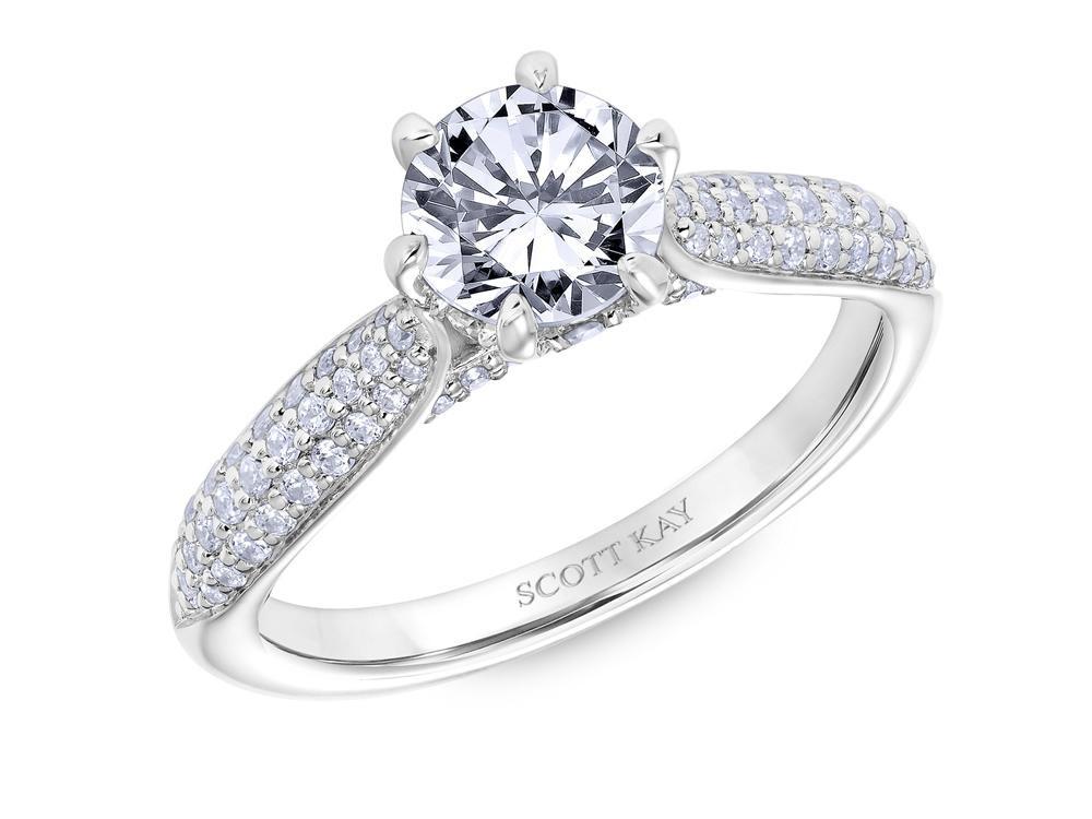 Scott Kay - SK6031 - Luminaire SCOTT KAY Engagement Ring Birmingham Jewelry