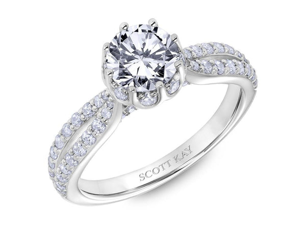 Scott Kay - SK6038 - Luminaire SCOTT KAY Engagement Ring Birmingham Jewelry 
