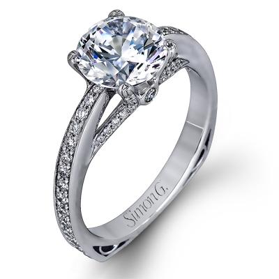Simon G - MR1552 Simon G Engagement Ring Set Birmingham Jewelry