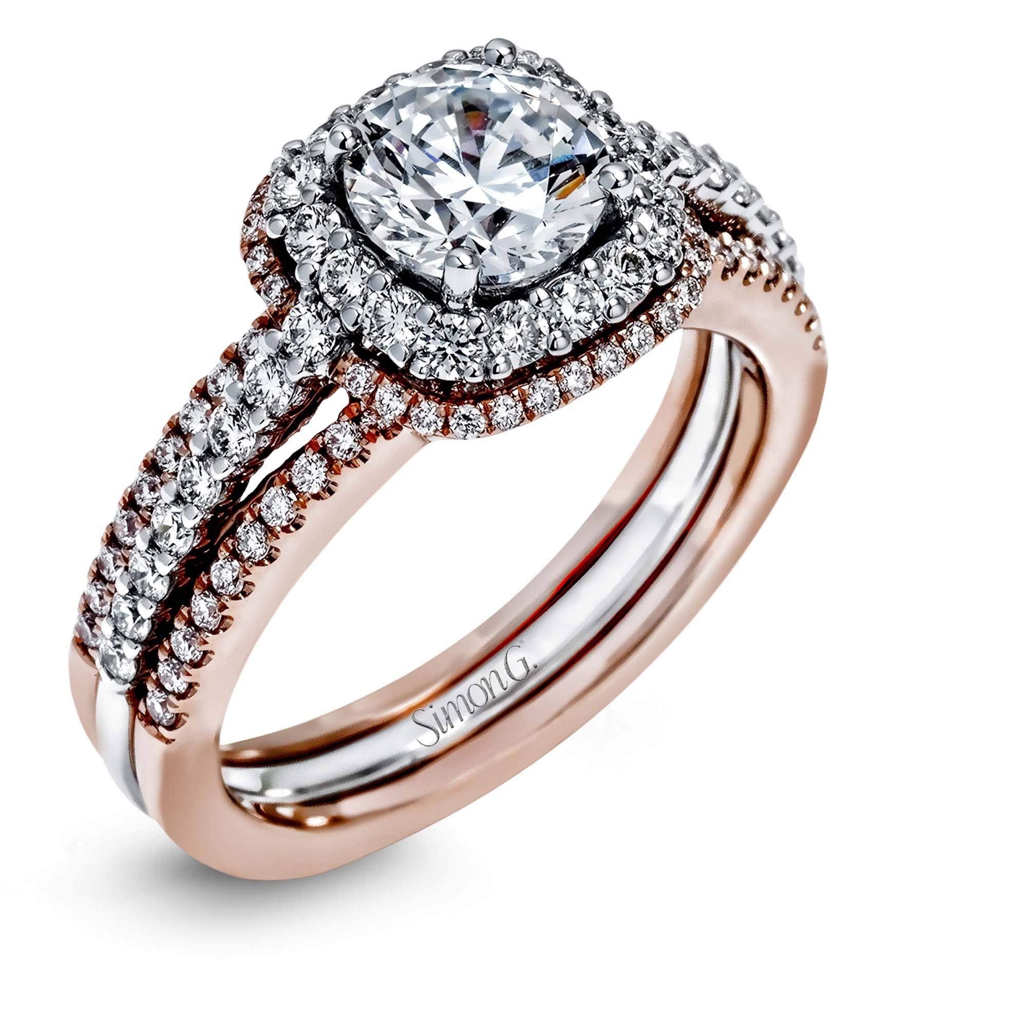 Simon G - MR2474 Simon G Engagement Ring Set Birmingham Jewelry