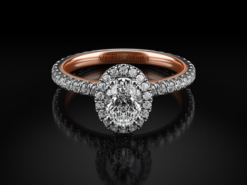 TRADITION - TR150HOV VERRAGIO Engagement Ring Birmingham Jewelry Verragio Jewelry | Diamond Engagement Ring TRADITION - TR150HOV