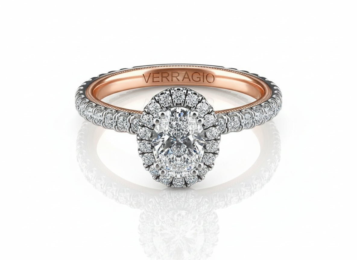 TRADITION - TR150HOV VERRAGIO Engagement Ring Birmingham Jewelry Verragio Jewelry | Diamond Engagement Ring TRADITION - TR150HOV