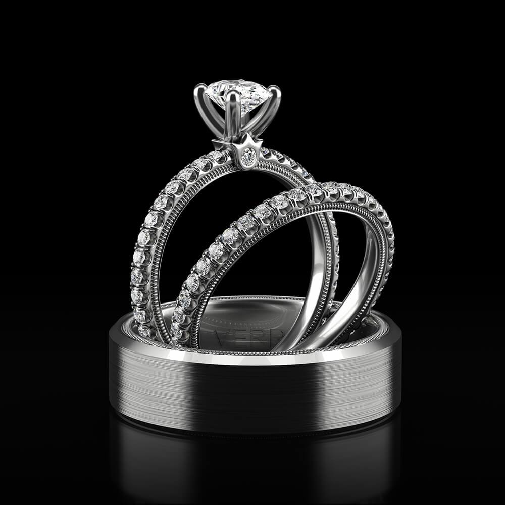TRADITION - TR150OV4 VERRAGIO Engagement Ring Birmingham Jewelry Verragio Jewelry | Diamond Engagement Ring TRADITION - TR150OV4