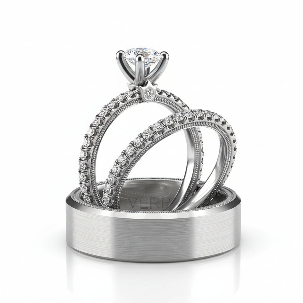 TRADITION - TR150OV4 VERRAGIO Engagement Ring Birmingham Jewelry Verragio Jewelry | Diamond Engagement Ring TRADITION - TR150OV4