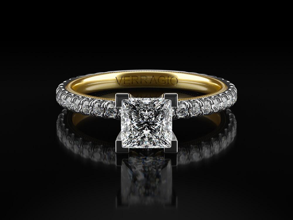TRADITION - TR150P4 VERRAGIO Engagement Ring Birmingham Jewelry Verragio Jewelry | Diamond Engagement Ring TRADITION - TR150P4