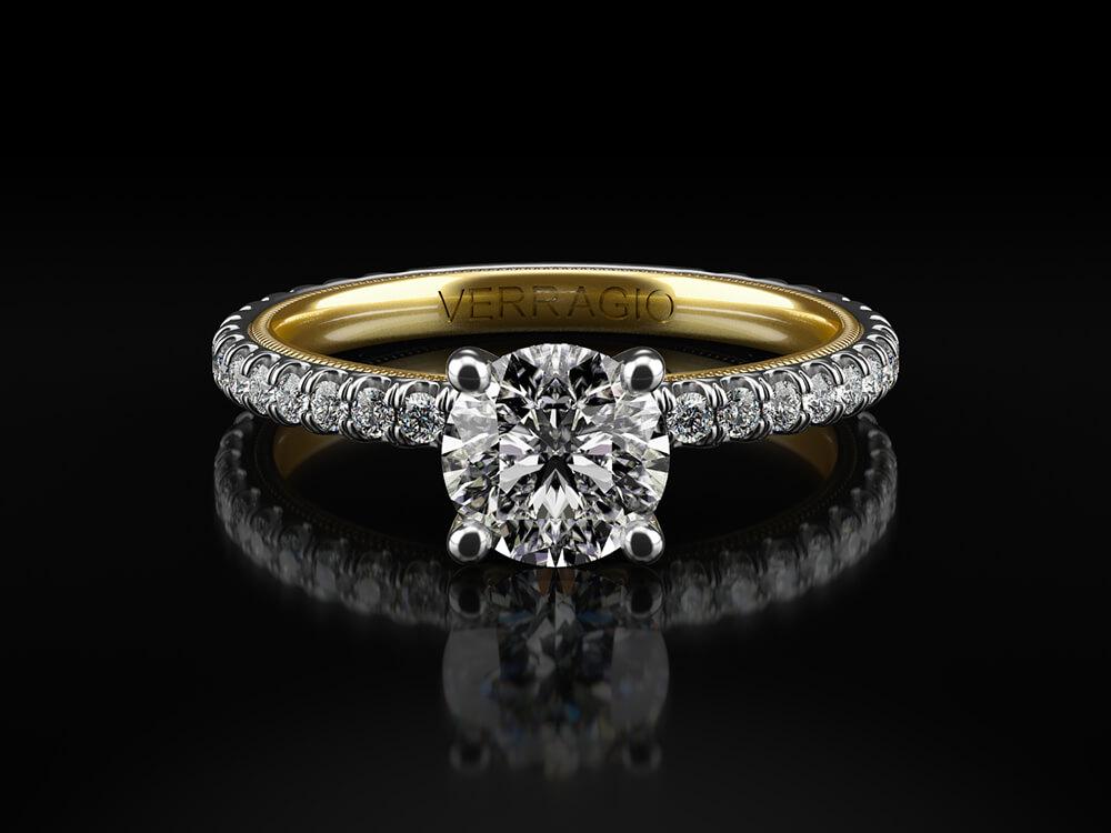 TRADITION - TR150R4 VERRAGIO Engagement Ring Birmingham Jewelry Verragio Jewelry | Diamond Engagement Ring TRADITION - TR150R4