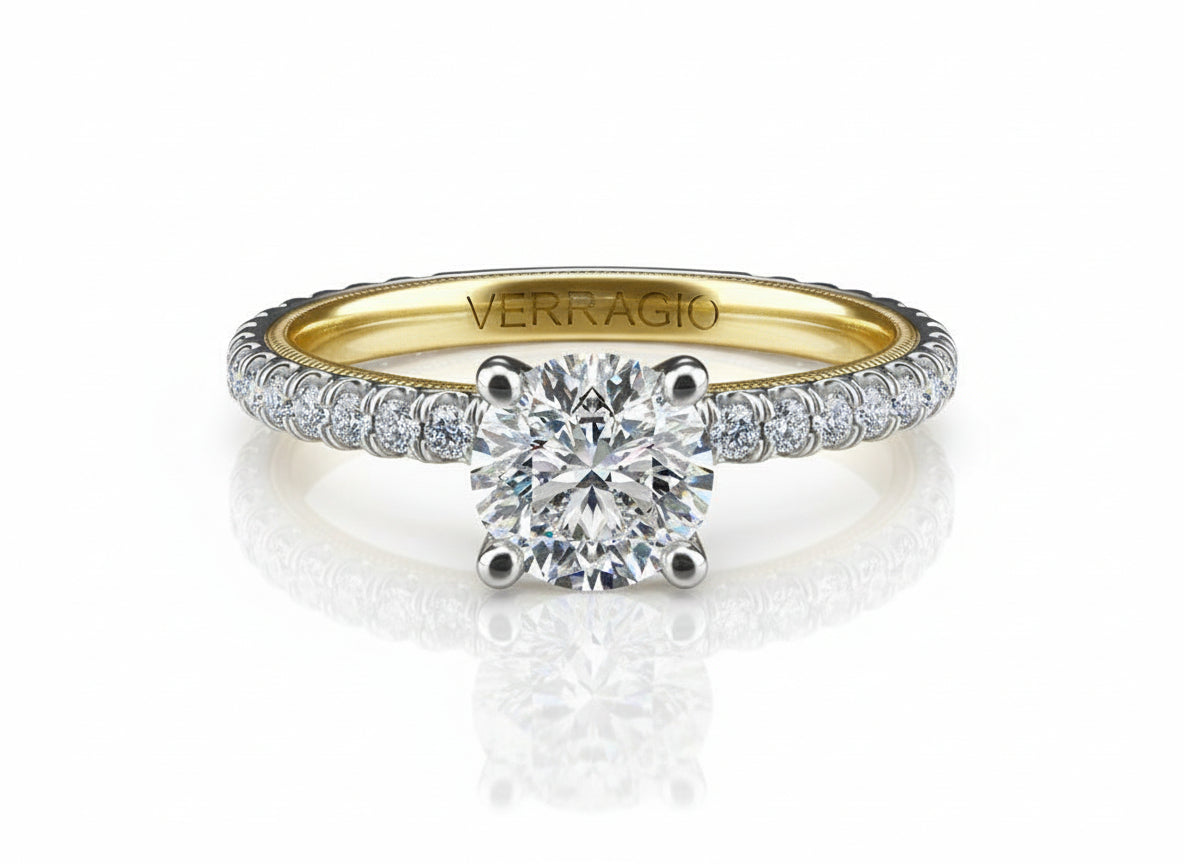 TRADITION - TR150R4 VERRAGIO Engagement Ring Birmingham Jewelry Verragio Jewelry | Diamond Engagement Ring TRADITION - TR150R4