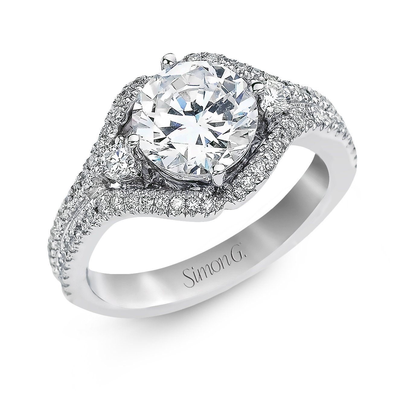 Simon G - TR154 Simon G Engagement Ring Birmingham Jewelry