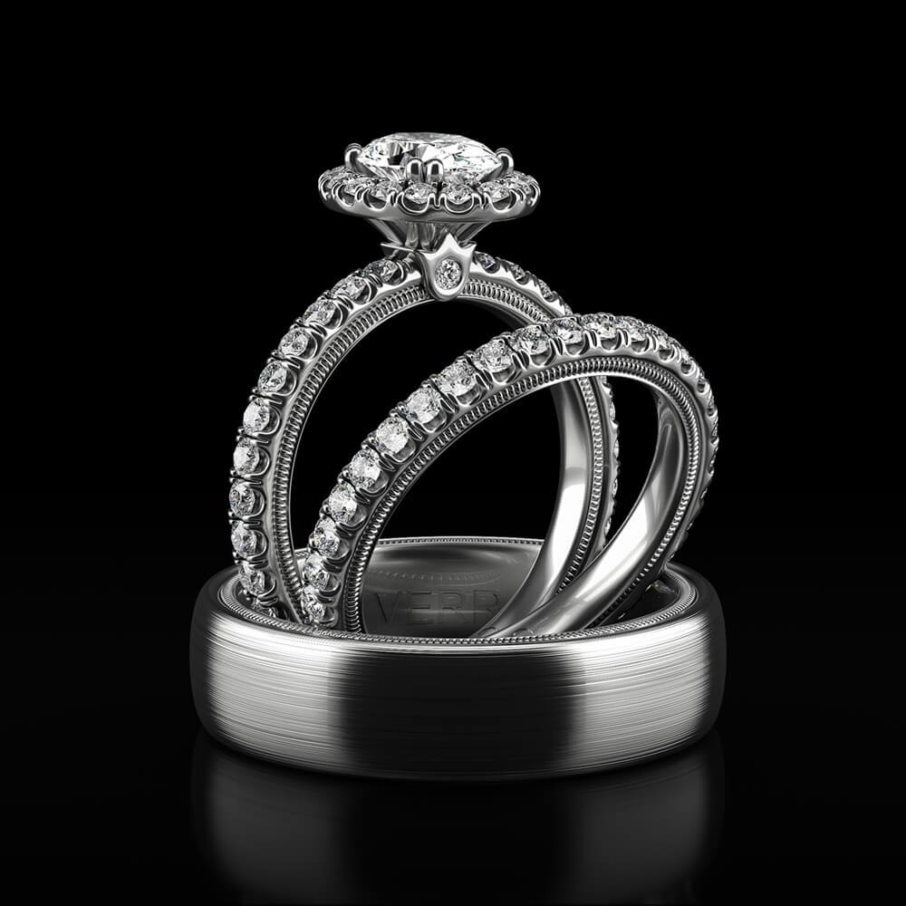 TRADITION - TR180HOV VERRAGIO Engagement Ring Birmingham Jewelry Verragio Jewelry | Diamond Engagement Ring TRADITION - TR180HOV