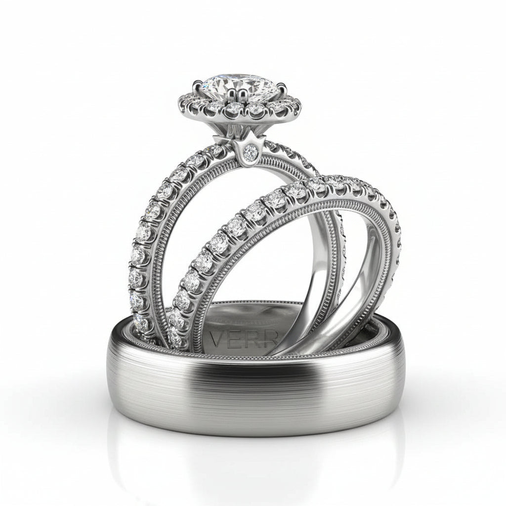 TRADITION - TR180HOV VERRAGIO Engagement Ring Birmingham Jewelry Verragio Jewelry | Diamond Engagement Ring TRADITION - TR180HOV