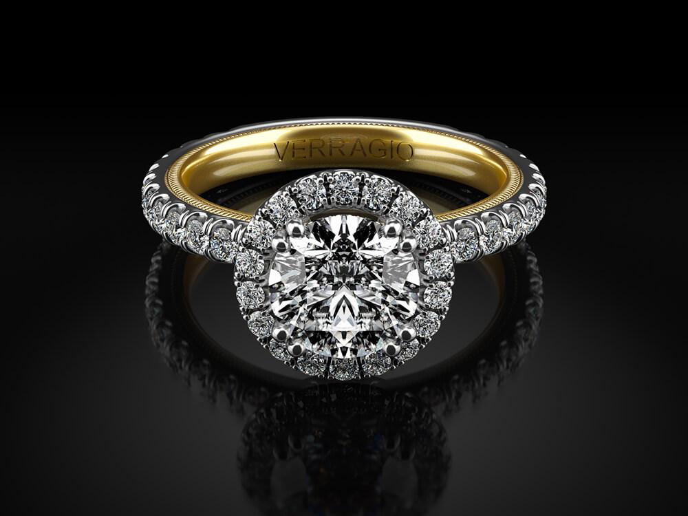 TRADITION - TR180HR VERRAGIO Engagement Ring Birmingham Jewelry Verragio Jewelry | Diamond Engagement Ring TRADITION - TR180HR