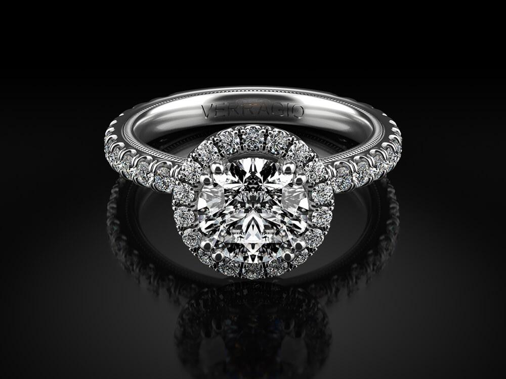 TRADITION - TR180HR VERRAGIO Engagement Ring Birmingham Jewelry Verragio Jewelry | Diamond Engagement Ring TRADITION - TR180HR