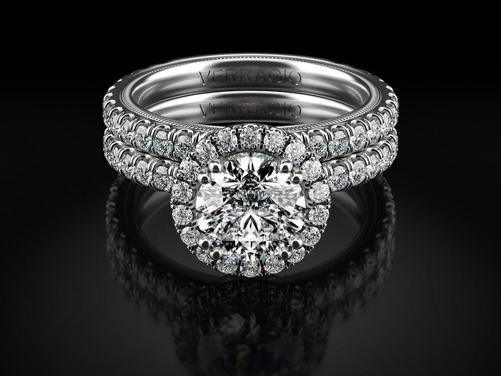 TRADITION - TR180HR VERRAGIO Engagement Ring Birmingham Jewelry Verragio Jewelry | Diamond Engagement Ring TRADITION - TR180HR