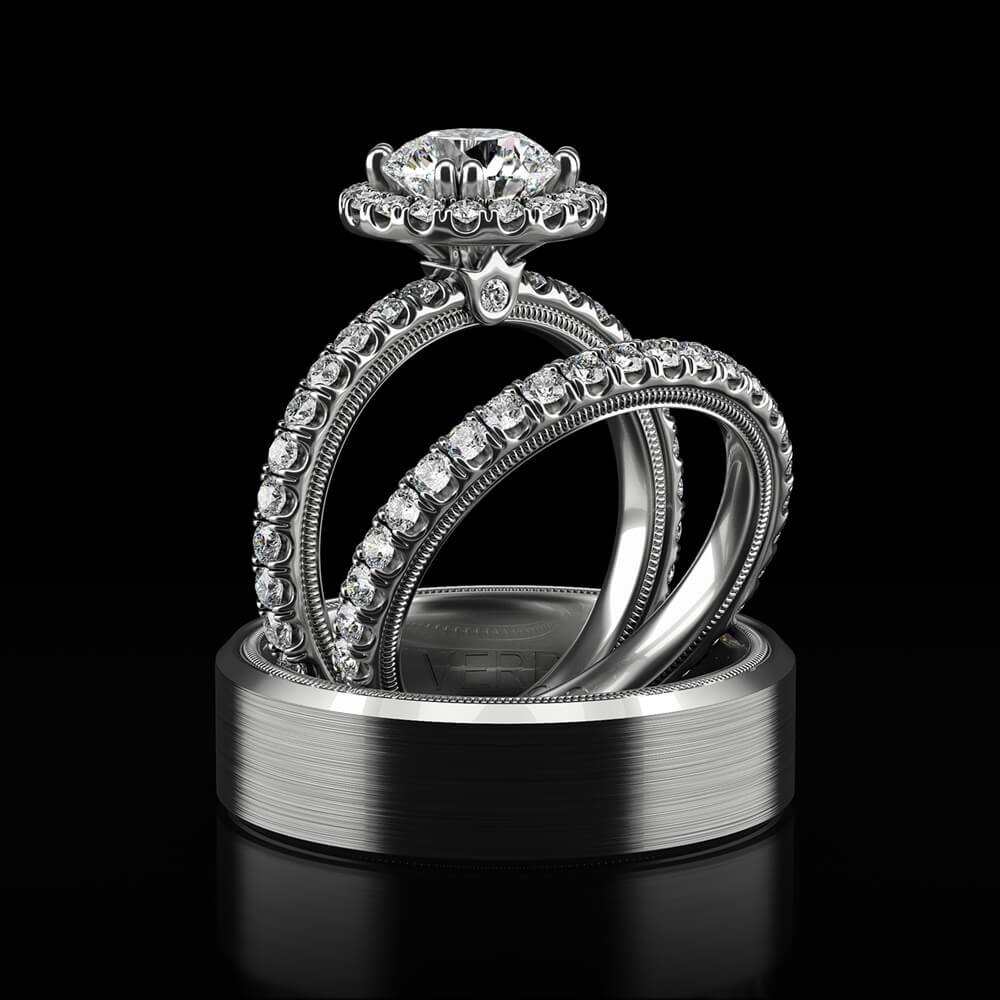TRADITION - TR180HR VERRAGIO Engagement Ring Birmingham Jewelry Verragio Jewelry | Diamond Engagement Ring TRADITION - TR180HR