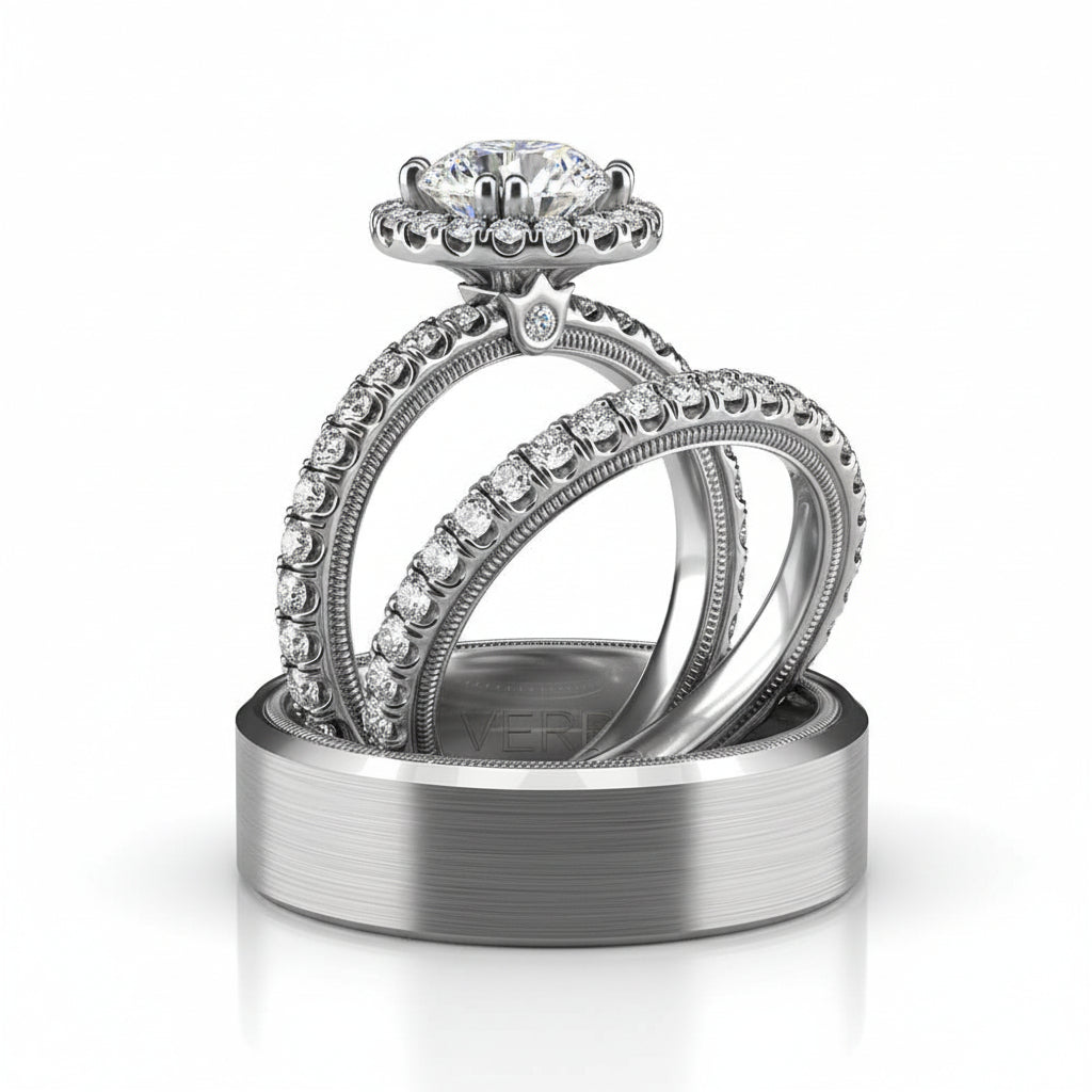 TRADITION - TR180HR VERRAGIO Engagement Ring Birmingham Jewelry Verragio Jewelry | Diamond Engagement Ring TRADITION - TR180HR