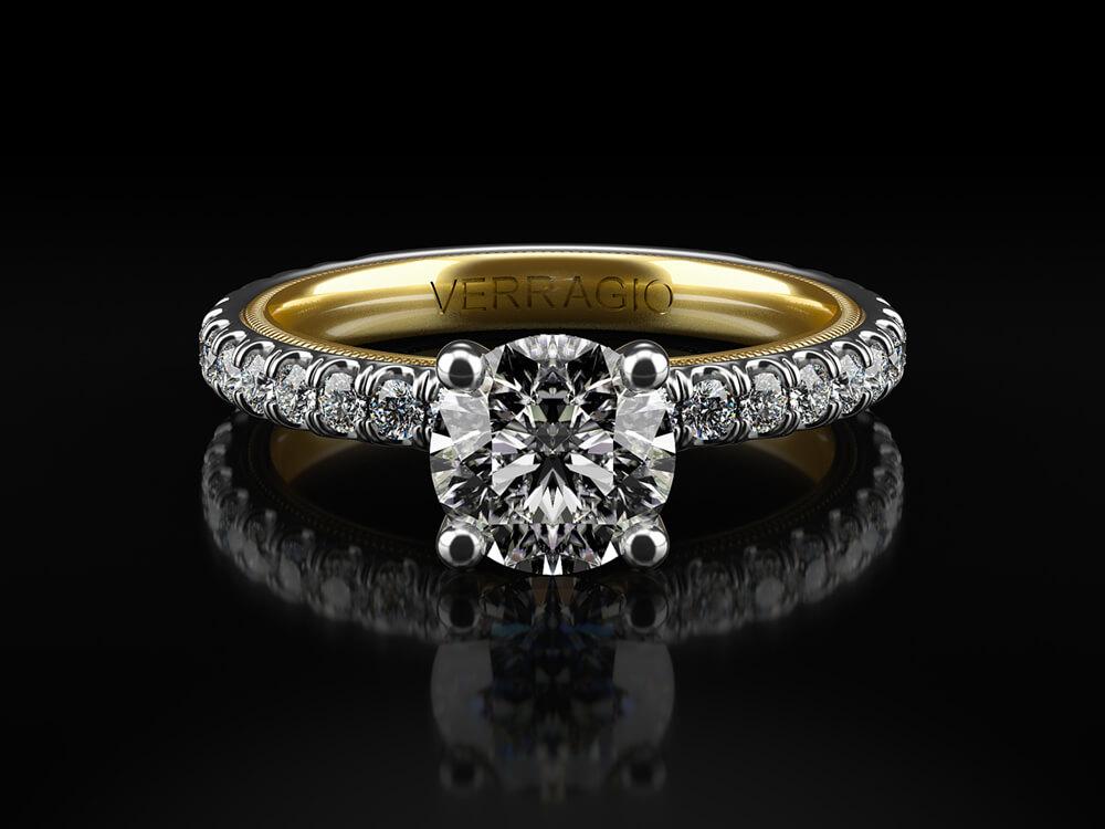 TRADITION - TR180R4 VERRAGIO Engagement Ring Birmingham Jewelry Verragio Jewelry | Diamond Engagement Ring TRADITION - TR180R4