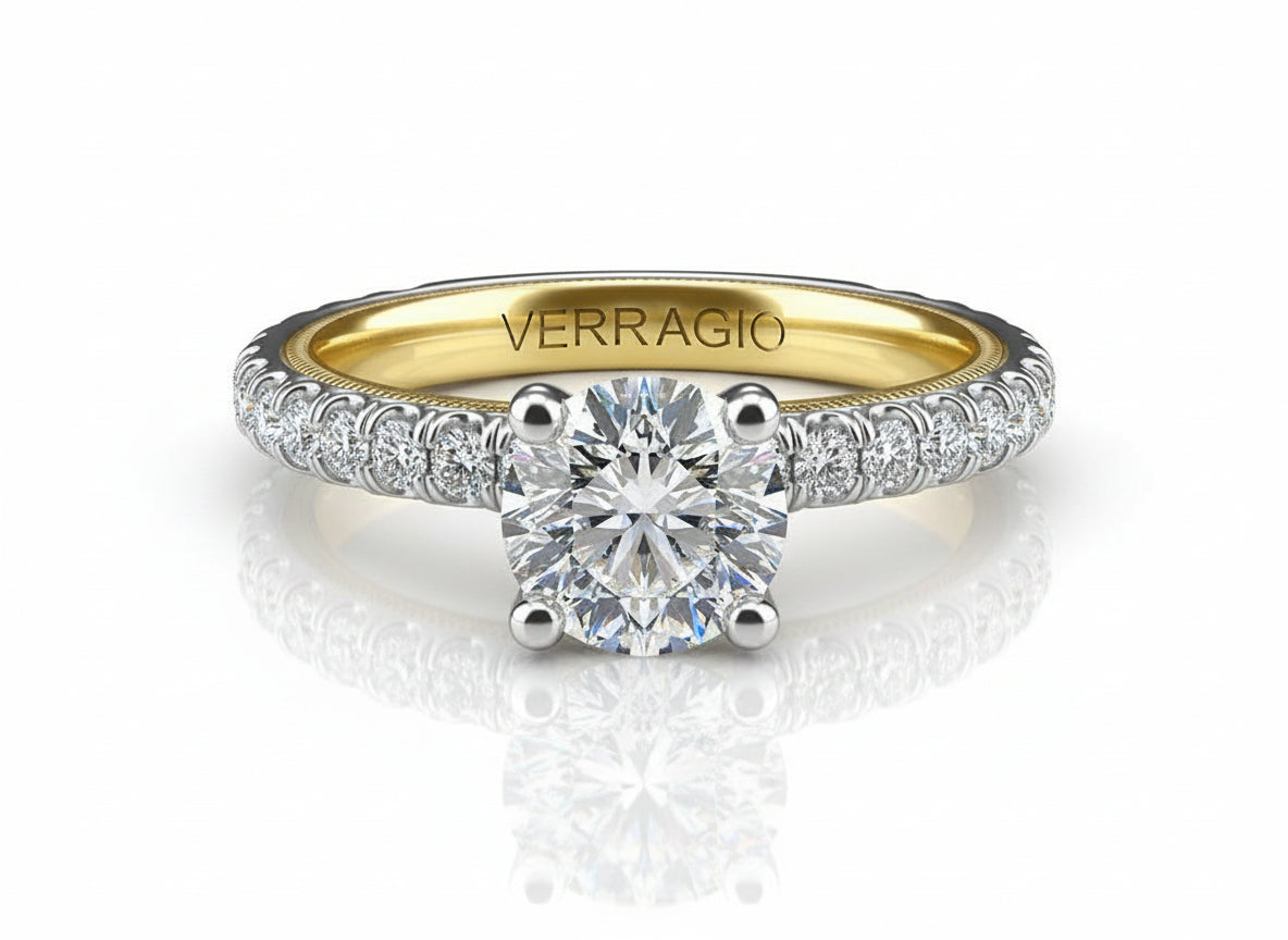 TRADITION - TR180R4 VERRAGIO Engagement Ring Birmingham Jewelry Verragio Jewelry | Diamond Engagement Ring TRADITION - TR180R4