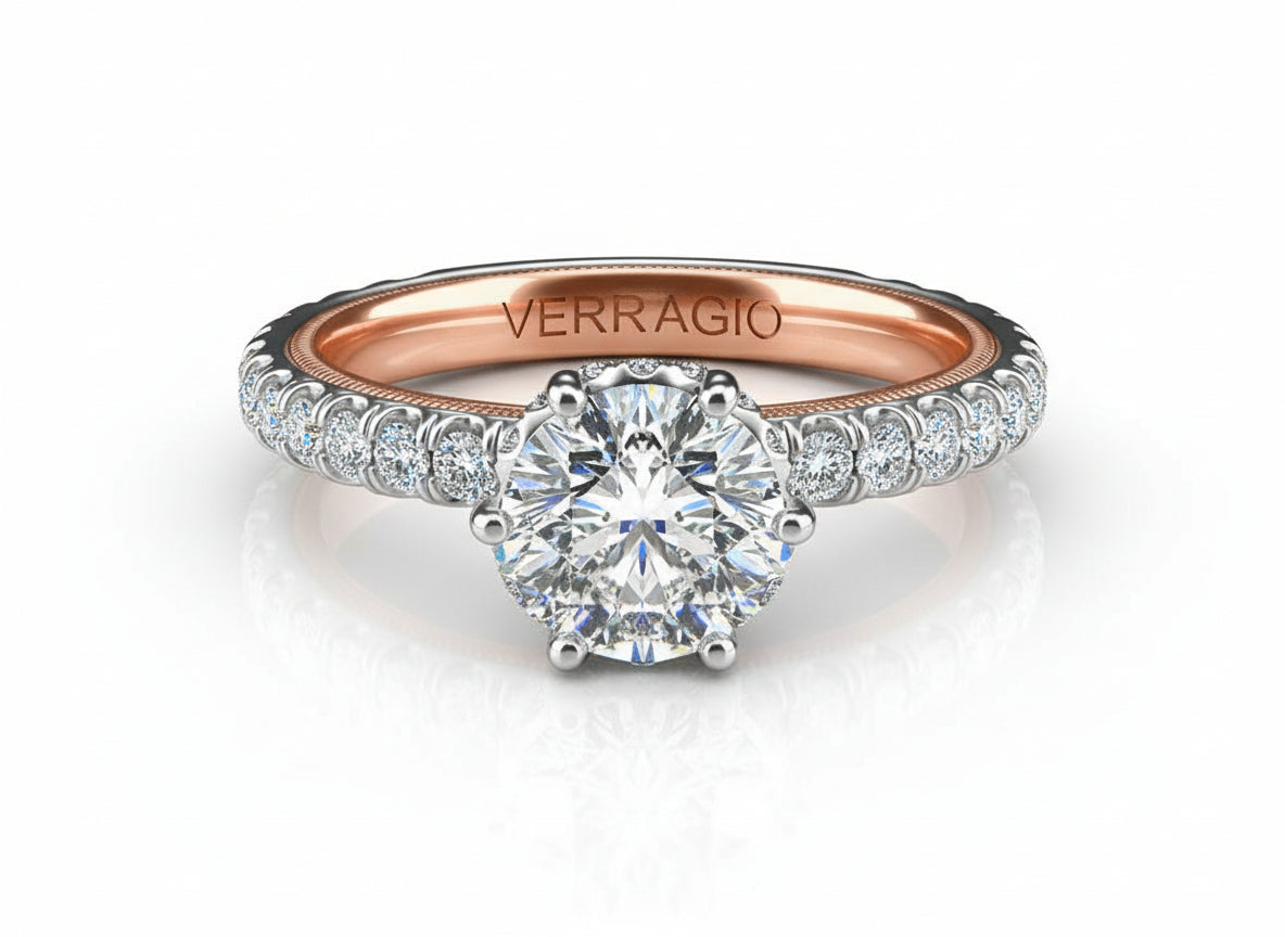TRADITION - TR180TR VERRAGIO Engagement Ring Birmingham Jewelry Verragio Jewelry | Diamond Engagement Ring TRADITION - TR180TR