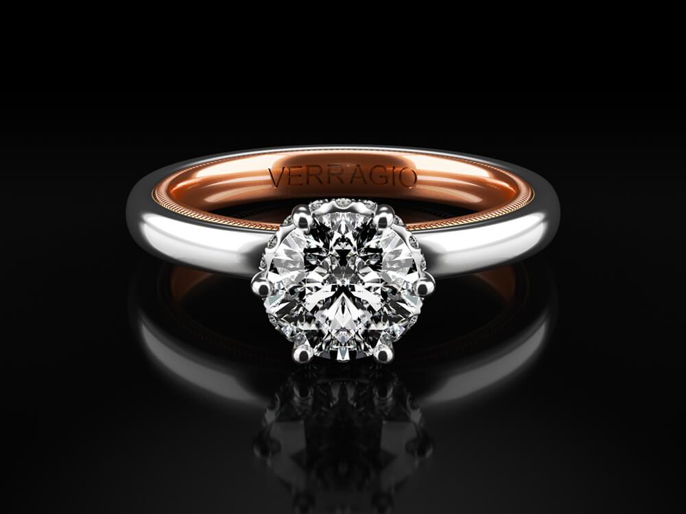 TRADITION - TR180TR-S VERRAGIO Engagement Ring Birmingham Jewelry Verragio Jewelry | Diamond Engagement Ring TRADITION - TR180TRS