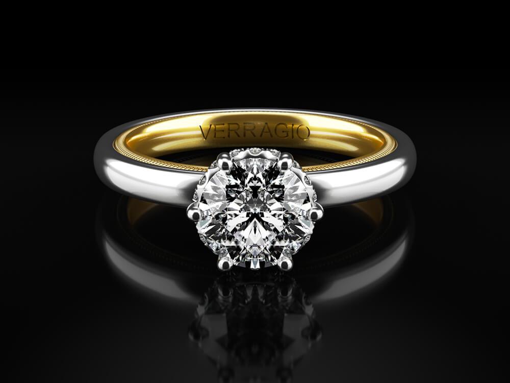 TRADITION - TR180TR-S VERRAGIO Engagement Ring Birmingham Jewelry Verragio Jewelry | Diamond Engagement Ring TRADITION - TR180TRS