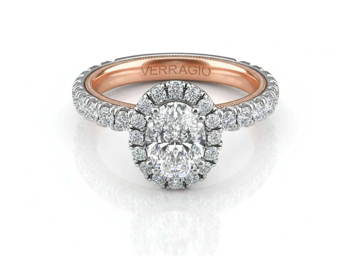 TRADITION - TR210HOV VERRAGIO Engagement Ring Birmingham Jewelry Verragio Jewelry | Diamond Engagement Ring TRADITION - TR210HOV