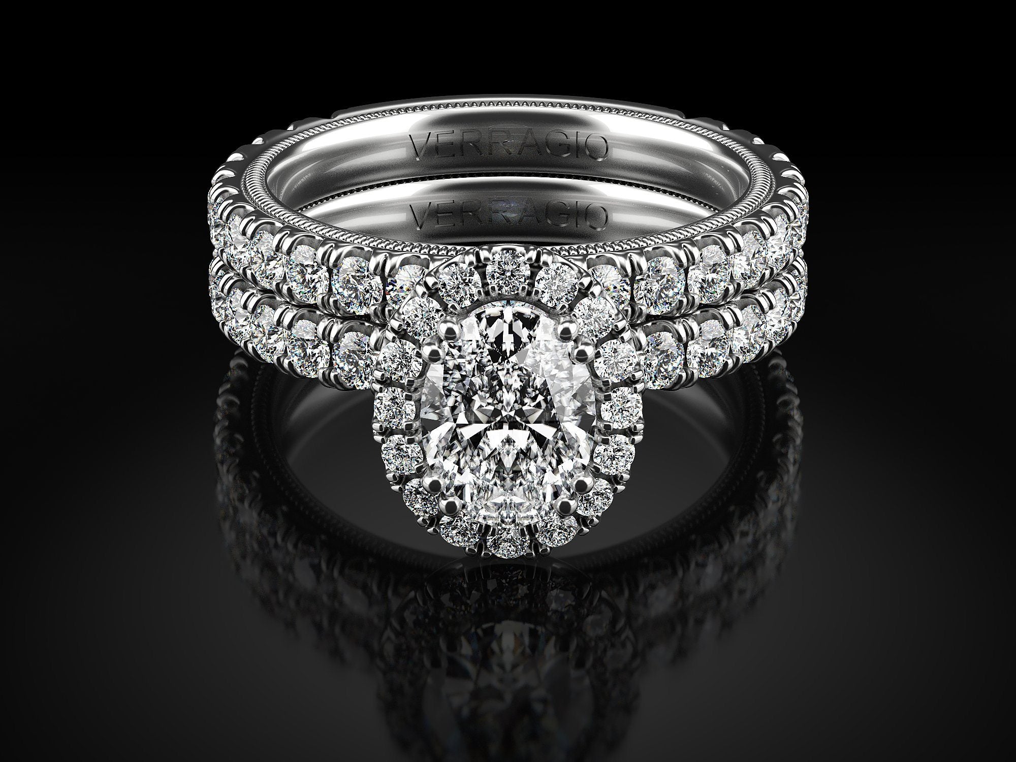 TRADITION - TR210HOV VERRAGIO Engagement Ring Birmingham Jewelry Verragio Jewelry | Diamond Engagement Ring TRADITION - TR210HOV