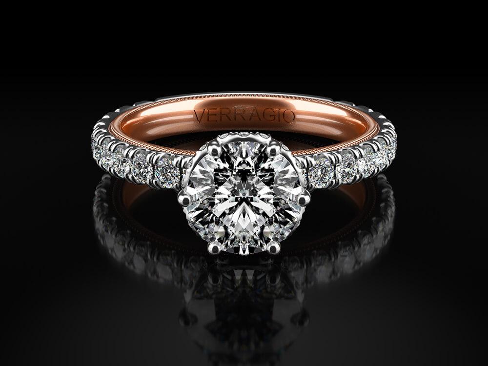 TRADITION - 210TR VERRAGIO Engagement Ring Birmingham Jewelry Verragio Jewelry | Diamond Engagement Ring TRADITION - 210TR